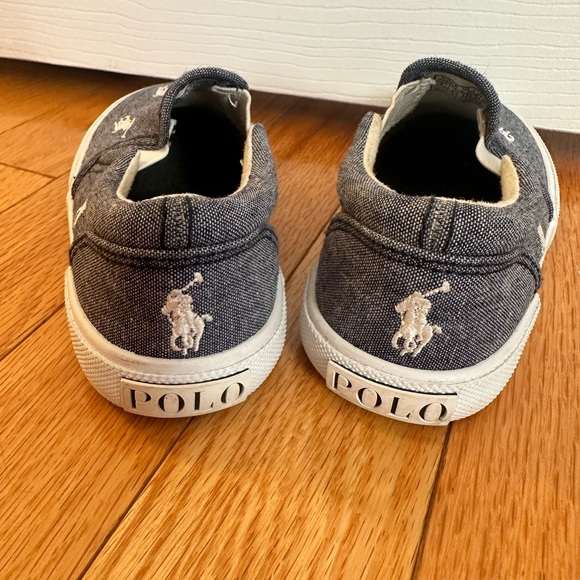 RALPH LAUREN TODDLER SLIP ON BOAT SHOE - Picture 3 of 3